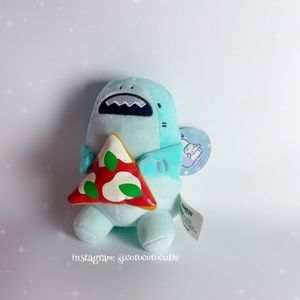 🧡 SOLD 🧡 Samezu Shark Pizza Nom Nom Plush New Kawaii